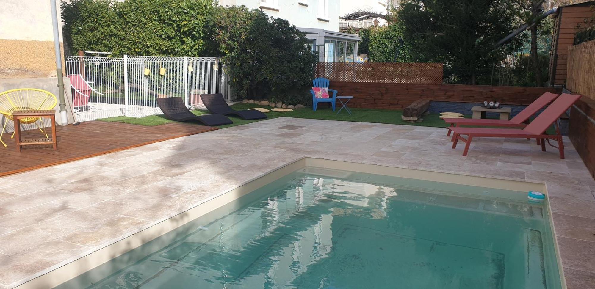 Spacieux T3 Avec Piscine Digne-les-Bains Exterior foto
